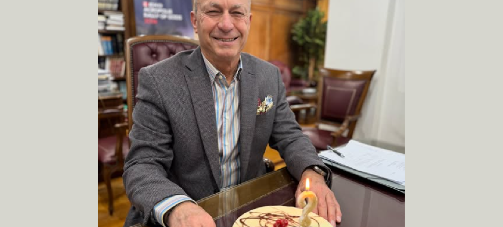 Μια ξεχωριστή έκπληξη για τα γενέθλια του Δημάρχου Γιώργου Γκιώνη